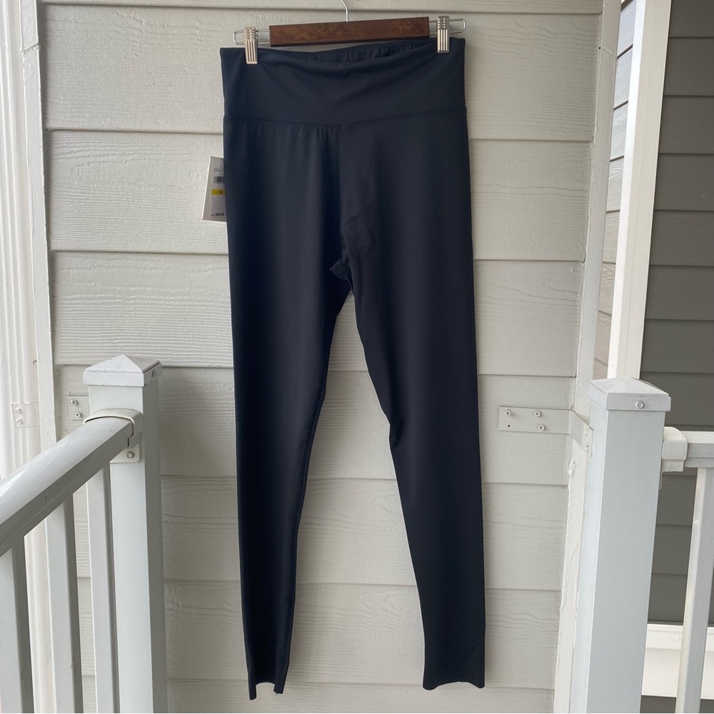HALSTON STUDIO Black High Rise Leggings - Picture 14 of 14